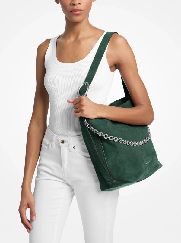 Michael Kors Nolita Large Suede Bucket Bag - Preorder