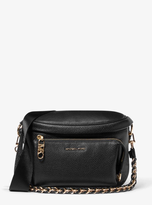 Michael Kors Slater Medium Pebbled Leather Sling Pack - Preorder