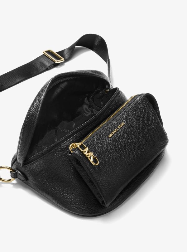 Michael Kors Slater Medium Pebbled Leather Sling Pack - Preorder