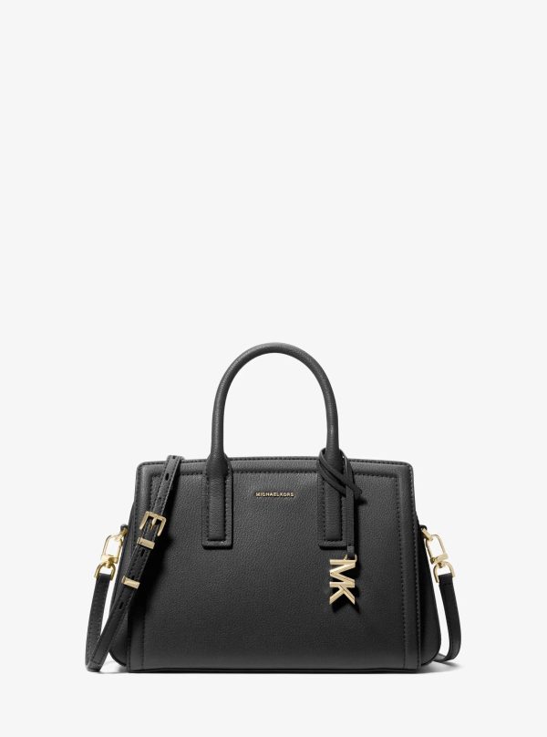 Michael Kors Laila Small Pebbled Leather Satchel - Preorder