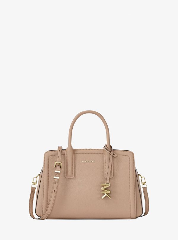 Michael Kors Laila Small Pebbled Leather Satchel - Preorder