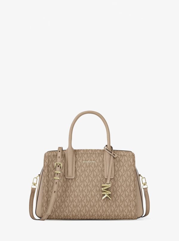 Michael Kors Laila Small Signature Logo Satchel - Preorder