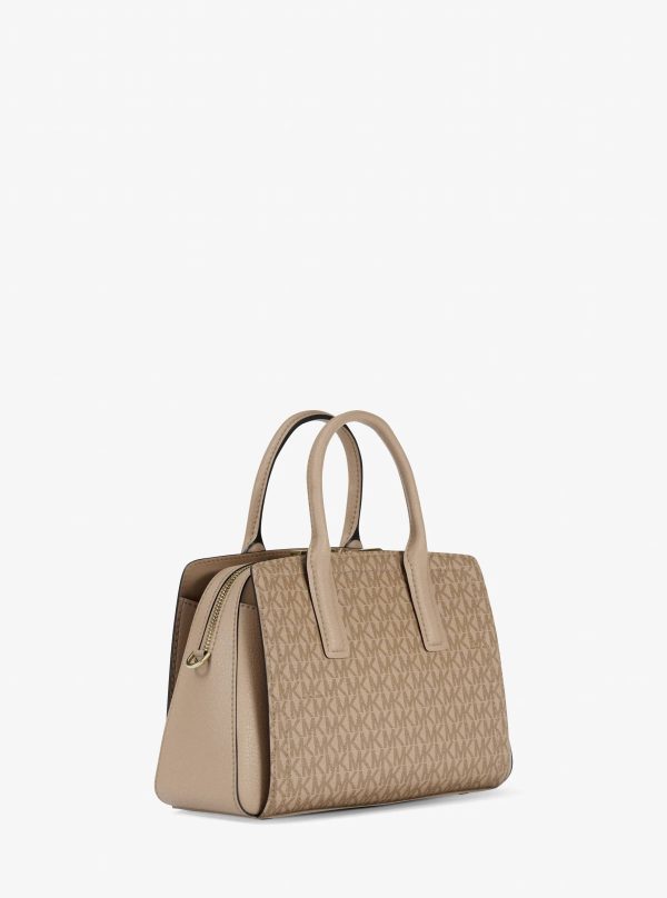 Michael Kors Laila Small Signature Logo Satchel - Preorder