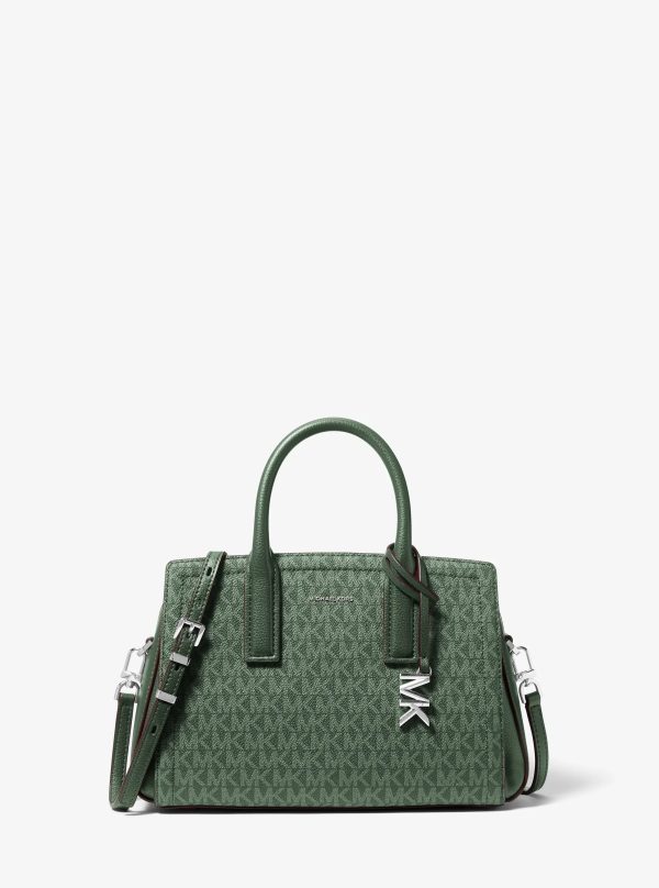 Michael Kors Laila Small Signature Logo Satchel - Preorder