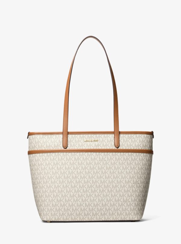 Michael Kors Marlowe Medium Signature Logo Pocket Tote Bag - Preorder