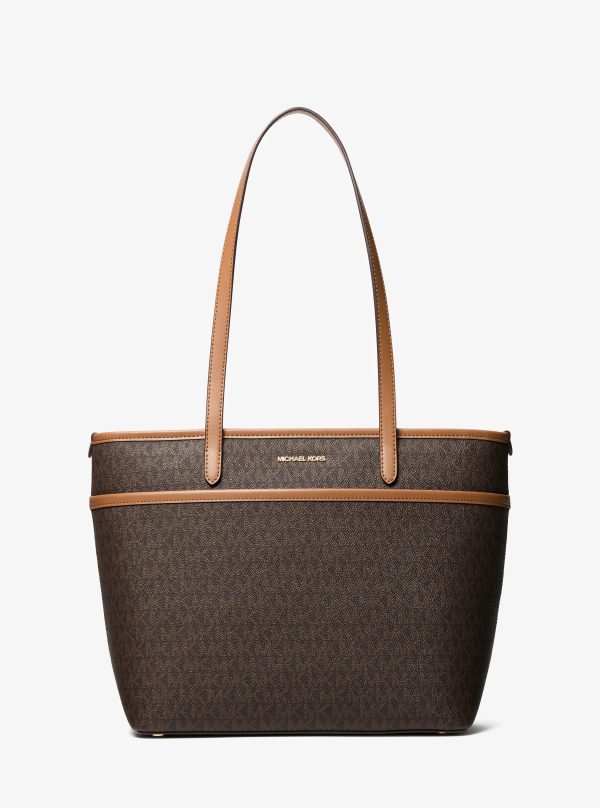 Michael Kors Marlowe Medium Signature Logo Pocket Tote Bag - Preorder