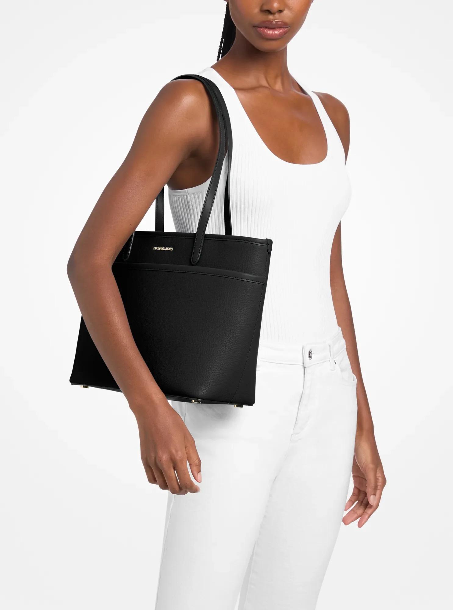 Michael Kors Marlowe Medium Pebbled Leather Pocket Tote Bag - Preorder