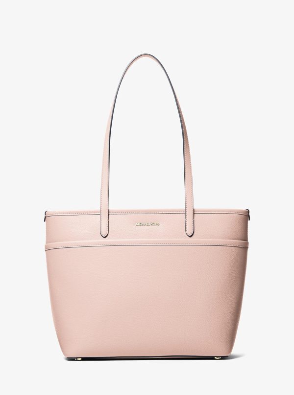 Michael Kors Marlowe Medium Pebbled Leather Pocket Tote Bag - Preorder