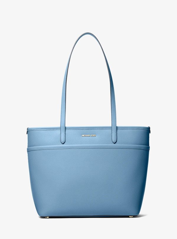 Michael Kors Marlowe Medium Pebbled Leather Pocket Tote Bag - Preorder