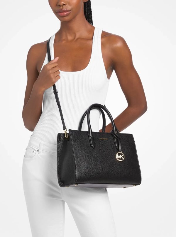 Michael Kors Scarlett Medium Textured Satchel - Preorder