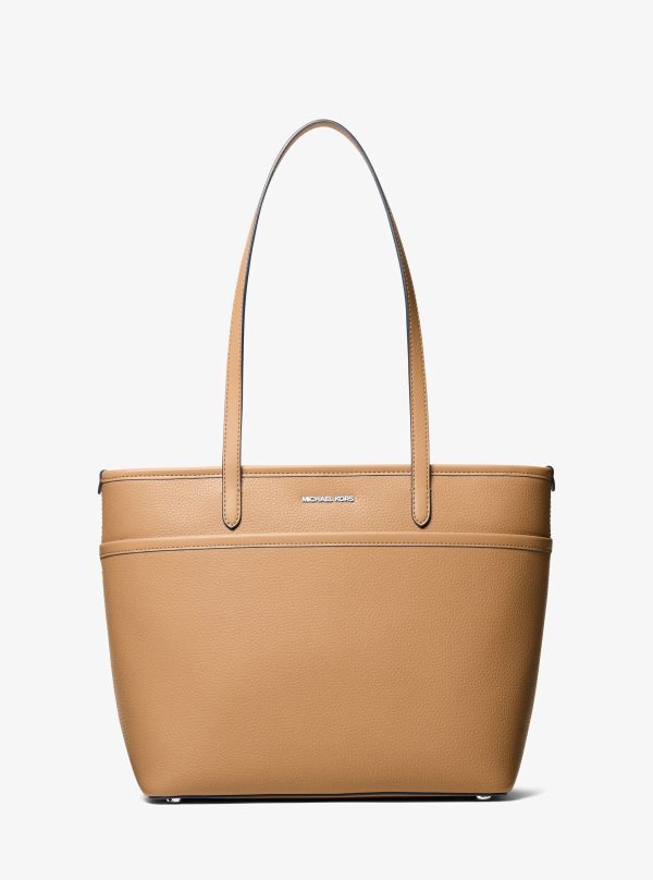 Michael Kors Marlowe Medium Pebbled Leather Pocket Tote Bag - Preorder