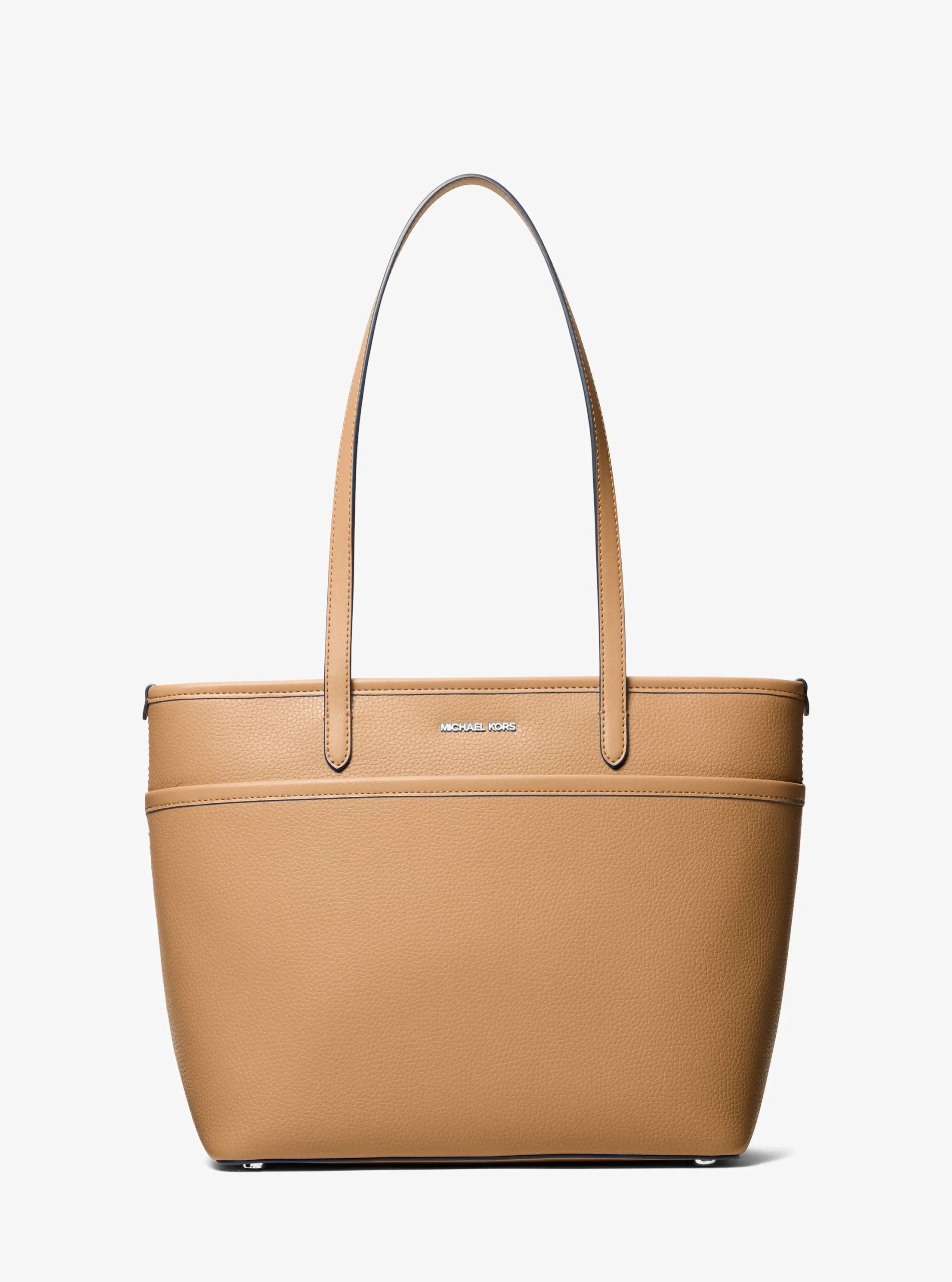 Michael Kors Marlowe Medium Pebbled Leather Pocket Tote Bag - Preorder