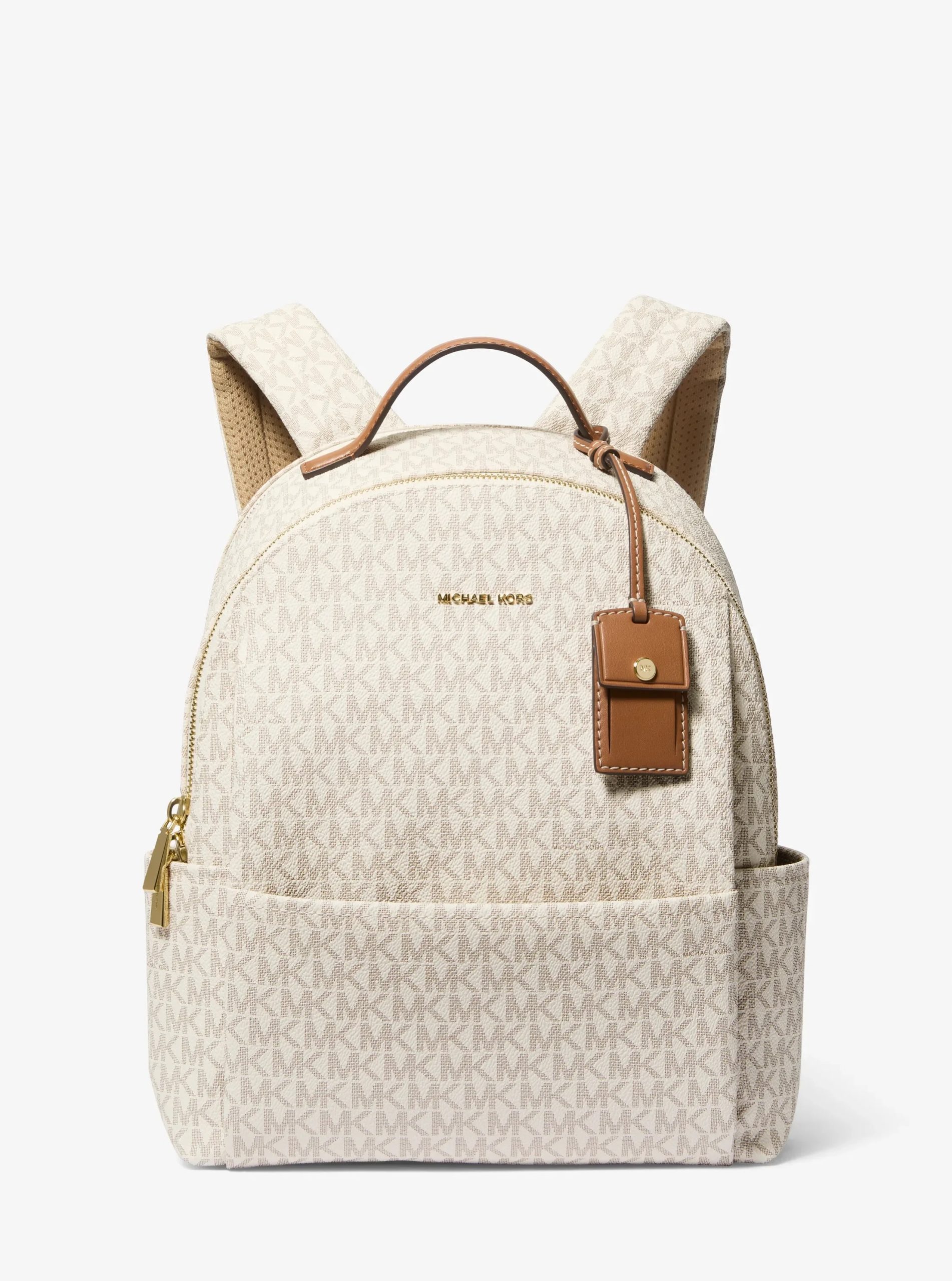 Michael Kors Sable Medium Signature Logo Backpack - Preorder