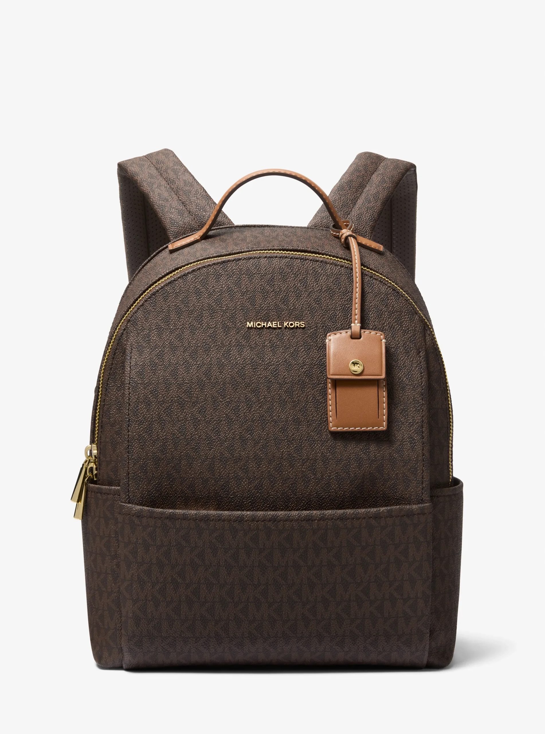 Michael Kors Sable Medium Signature Logo Backpack - Preorder