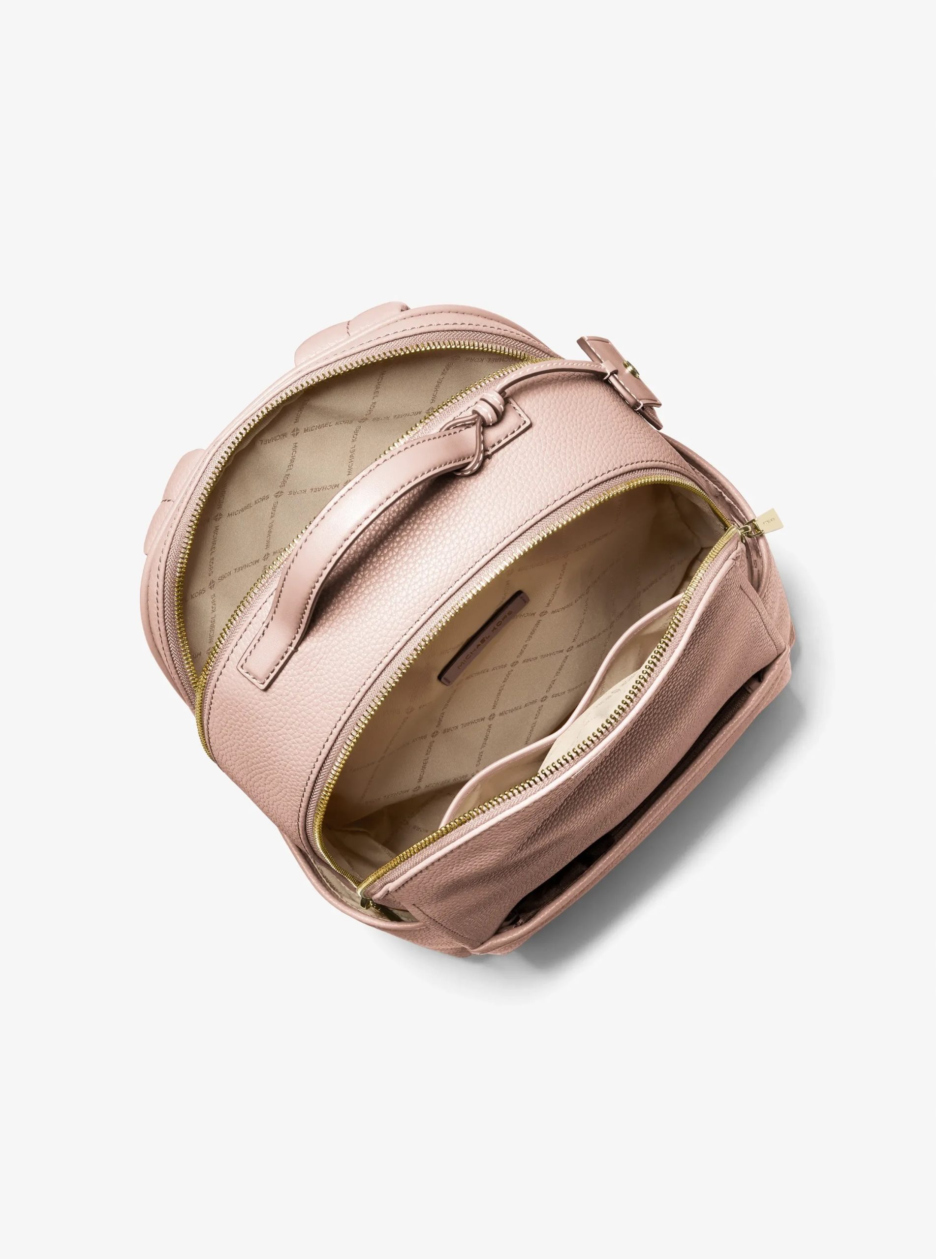 Michael Kors Sable Medium Pebbled Leather Backpack - Preorder