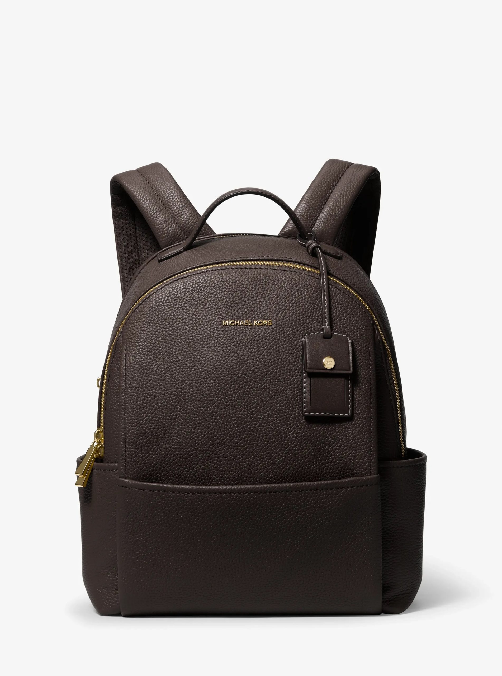 Michael Kors Sable Medium Pebbled Leather Backpack - Preorder
