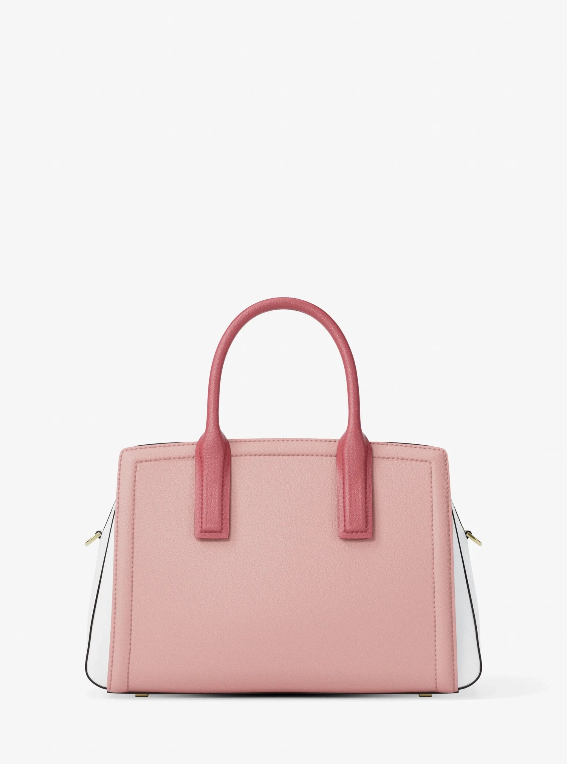 Michael Kors Laila Medium Color-Block Pebbled Leather Satchel - Preorder