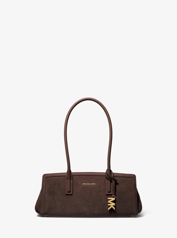 Michael Kors Laila Small Suede Shoulder Bag - Preorder