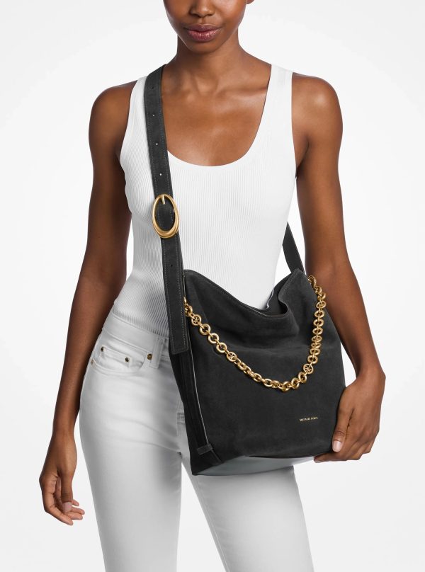 Michael Kors Nolita Large Suede Bucket Tote Bag - Preorder