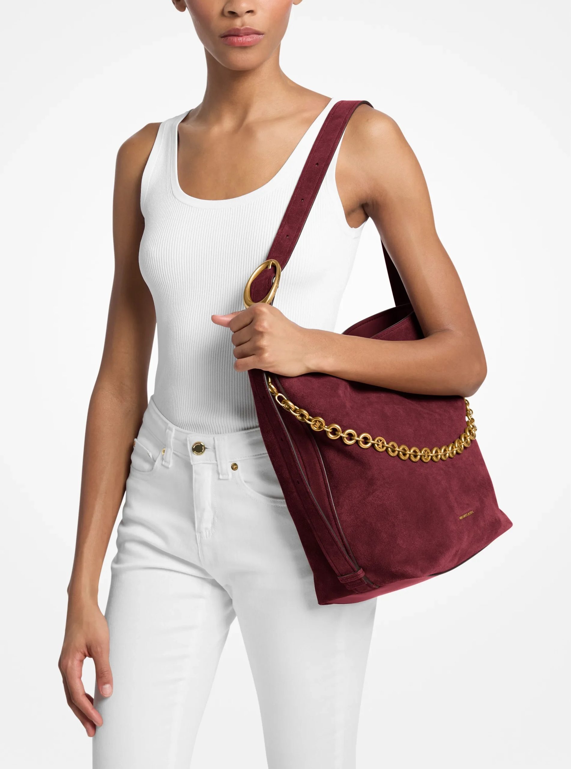Michael Kors Nolita Large Suede Bucket Bag - Preorder