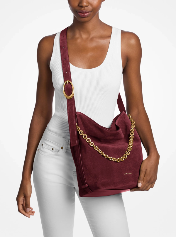 Michael Kors Nolita Large Suede Bucket Tote Bag - Preorder