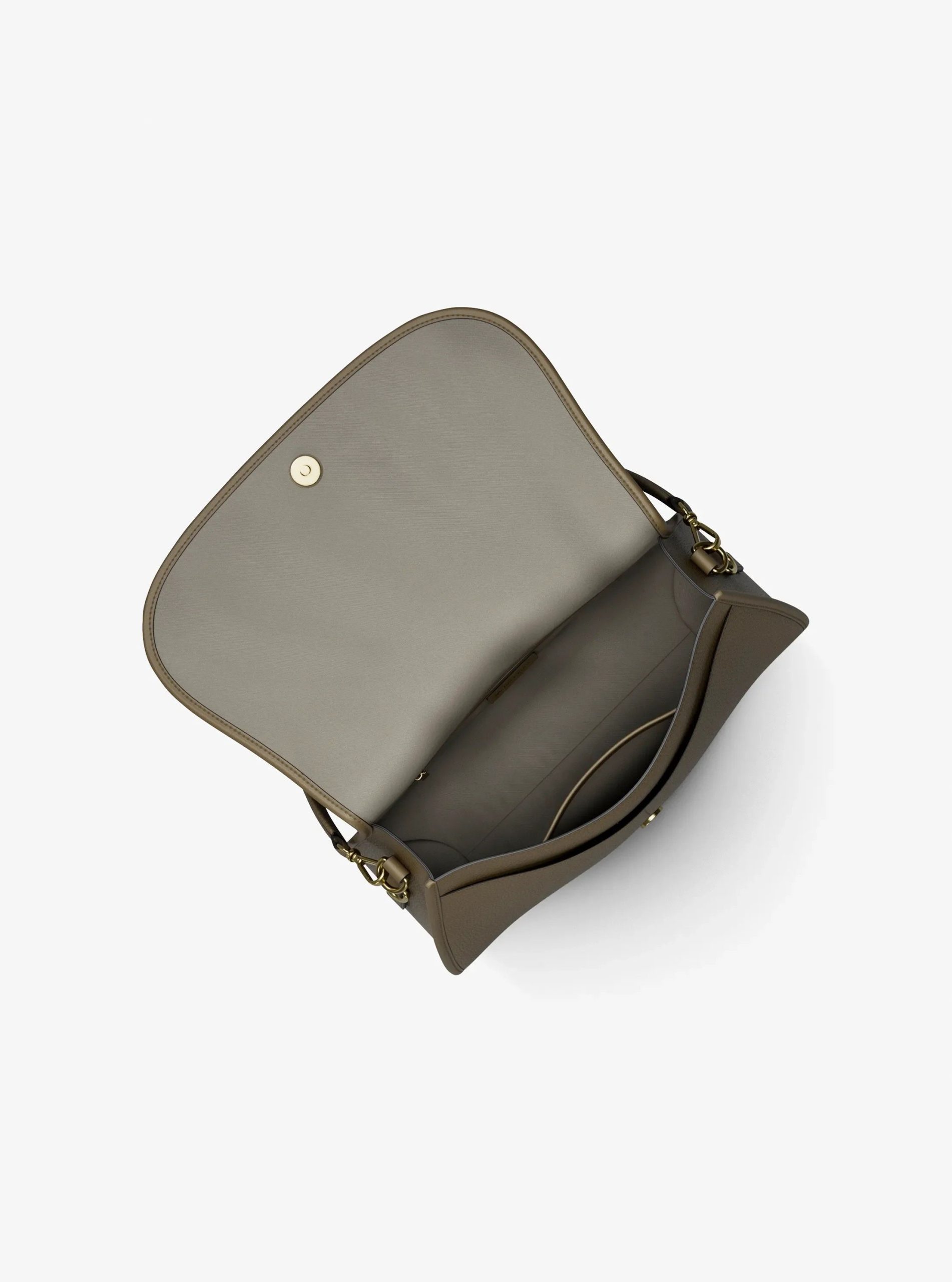 Michael Kors Holmes Medium Pebbled Leather Convertible Messenger Bag - Preorder