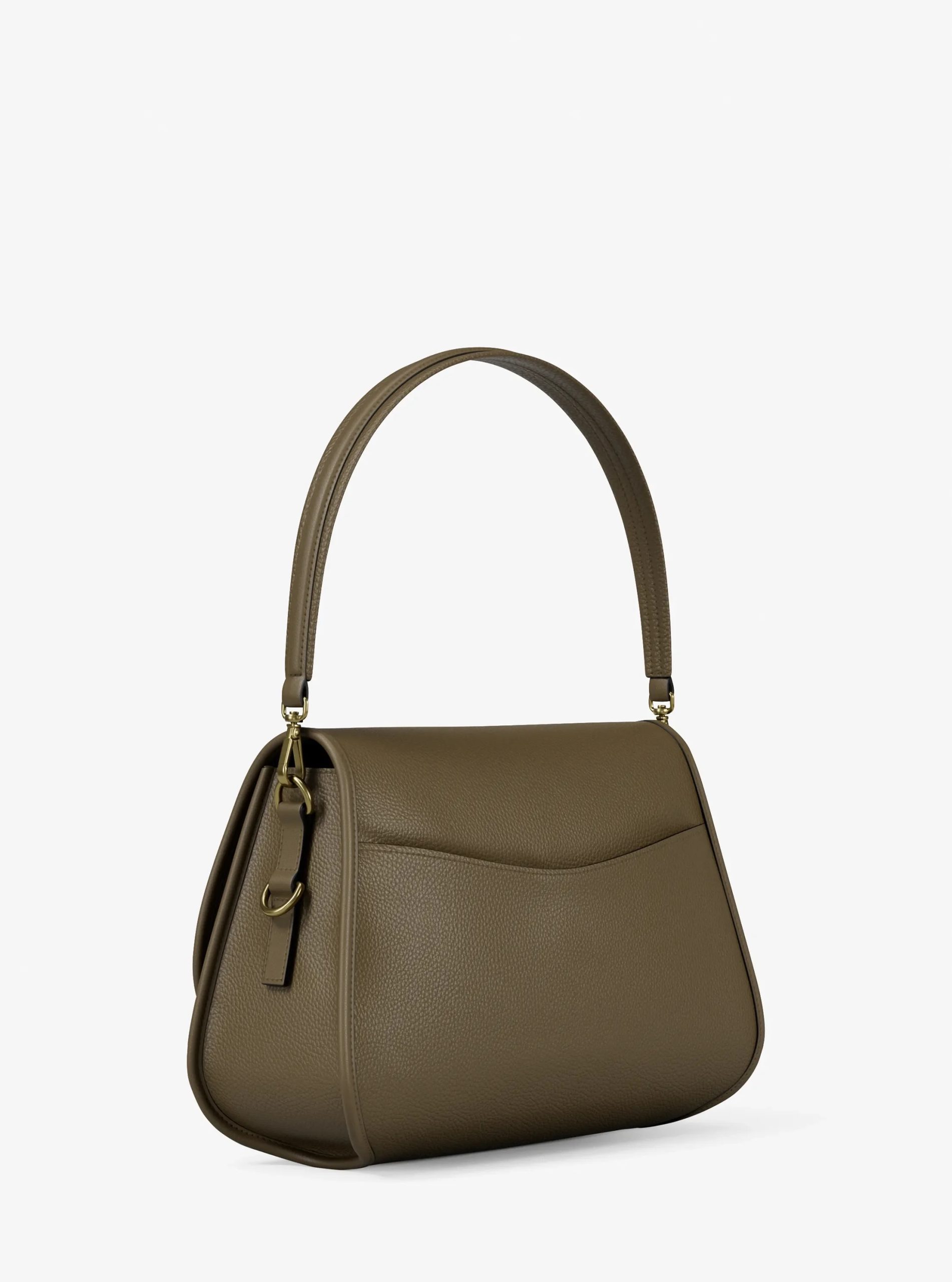 Michael Kors Holmes Medium Pebbled Leather Convertible Messenger Bag - Preorder