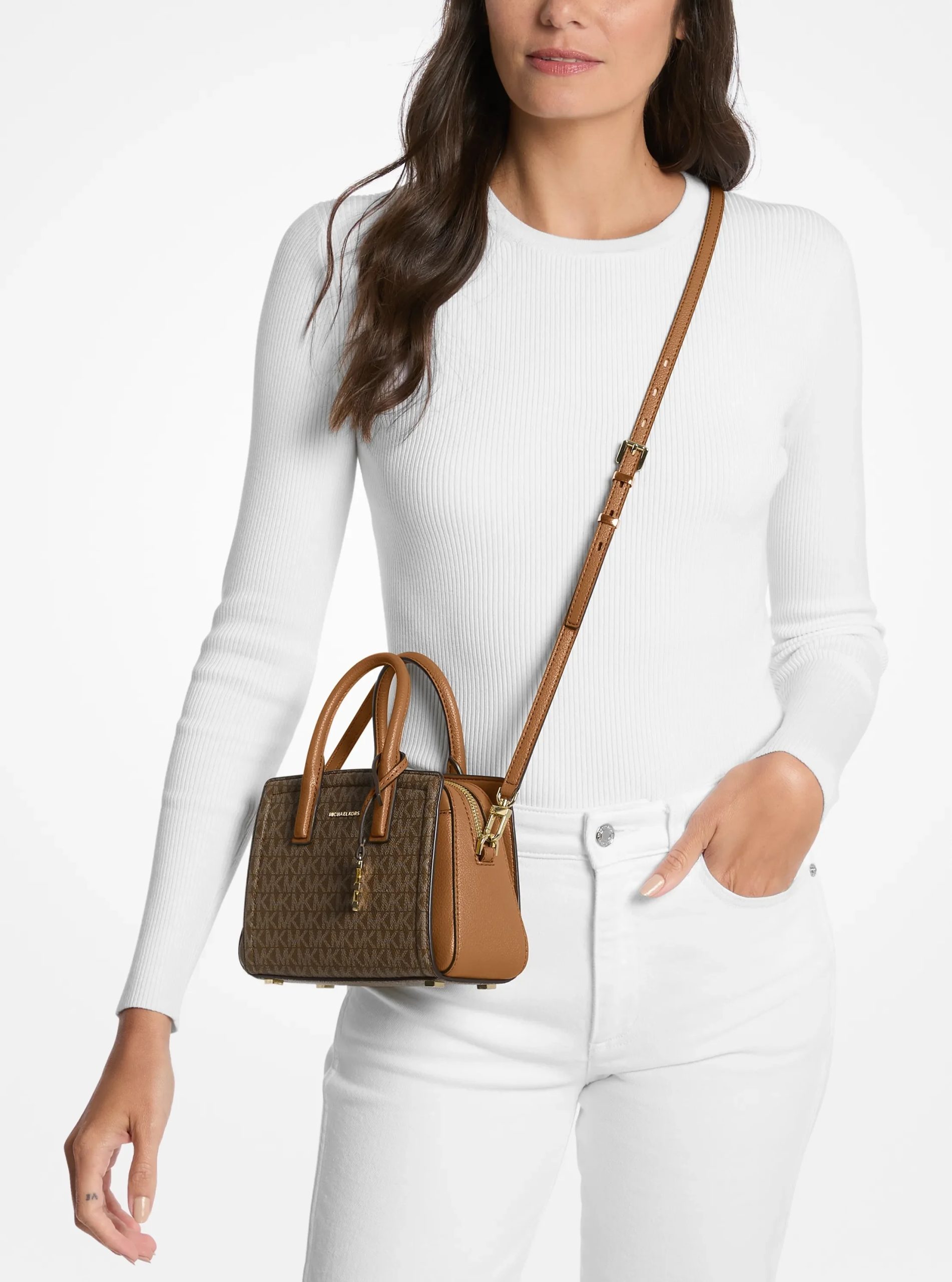 Michael Kors Laila Extra-Small Signature Logo Crossbody Bag - Preorder