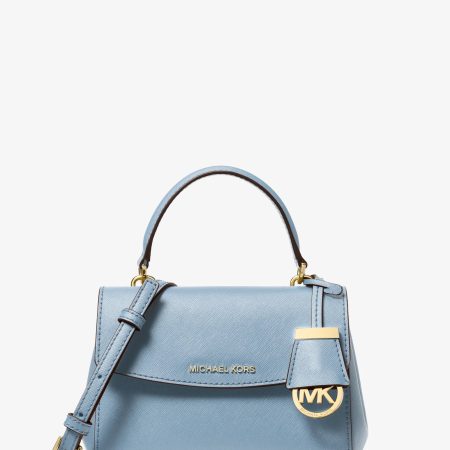 Michael Kors Ava Extra-Small Saffiano Leather Crossbody - Preorder — Chambray