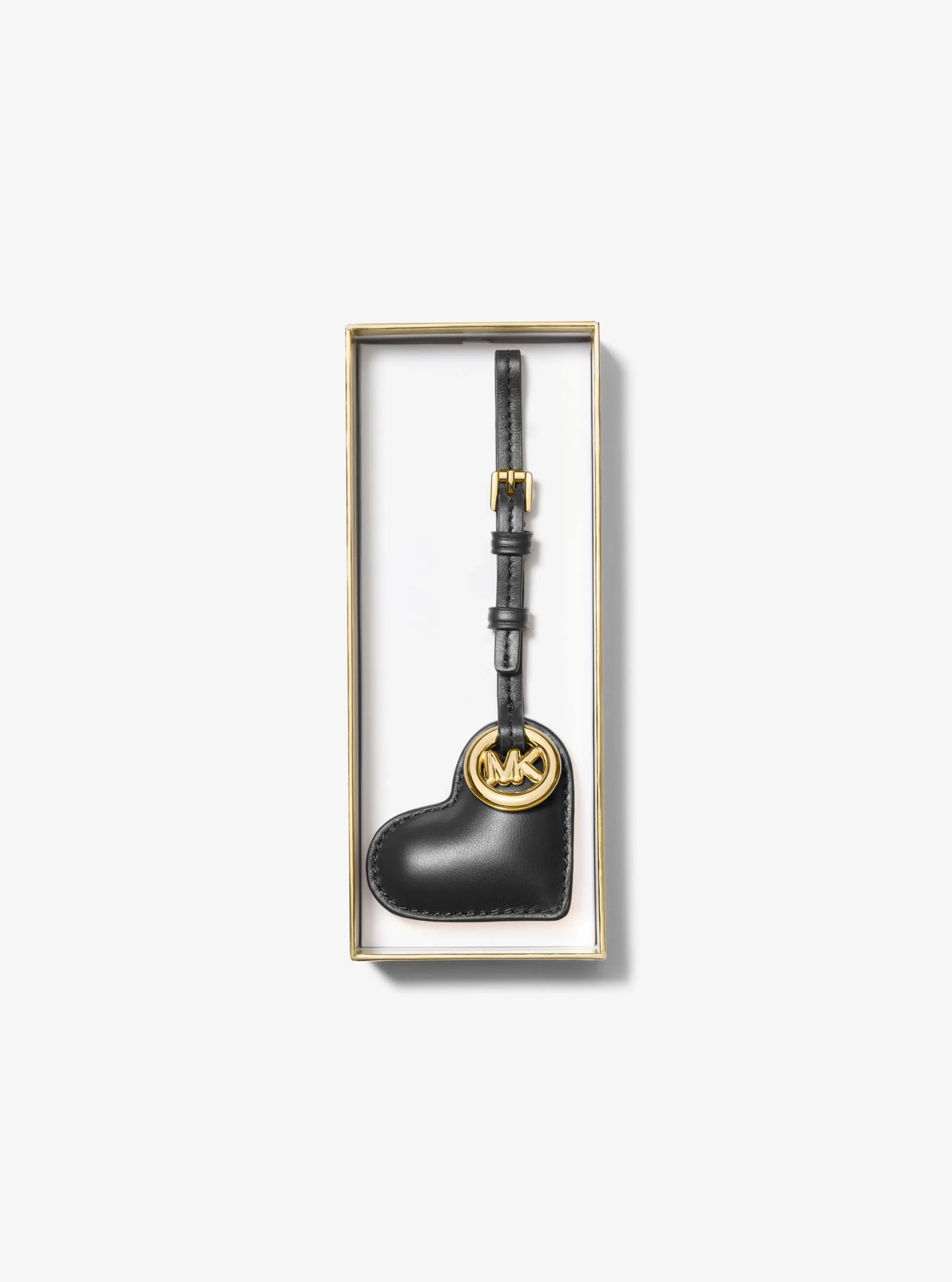 Michael Kors Puffy Heart Leather Bag Charm - Preorder