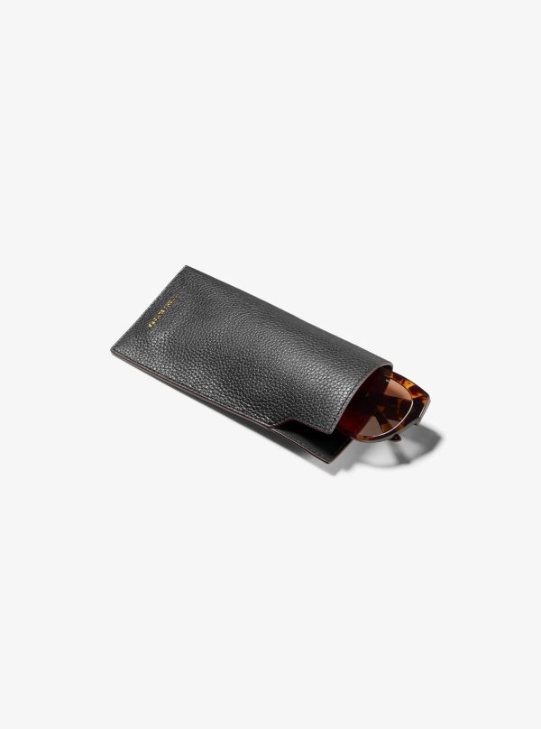 Michael Kors Jet Set Pebbled Leather Sunglass Case - Preorder