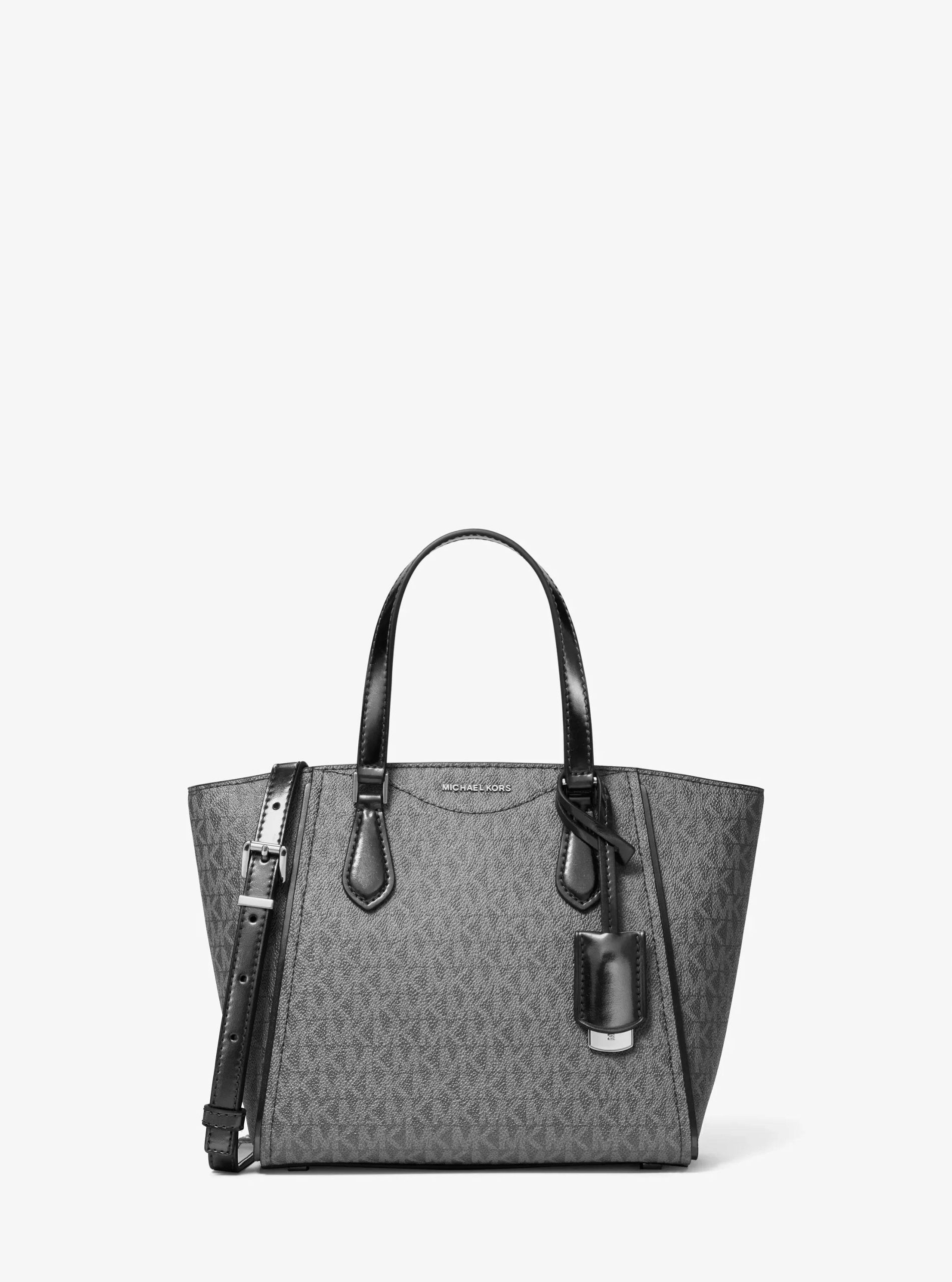 Michael Kors Taryn Small Metallic Signature Logo Convertible Crossbody Bag - Preorder