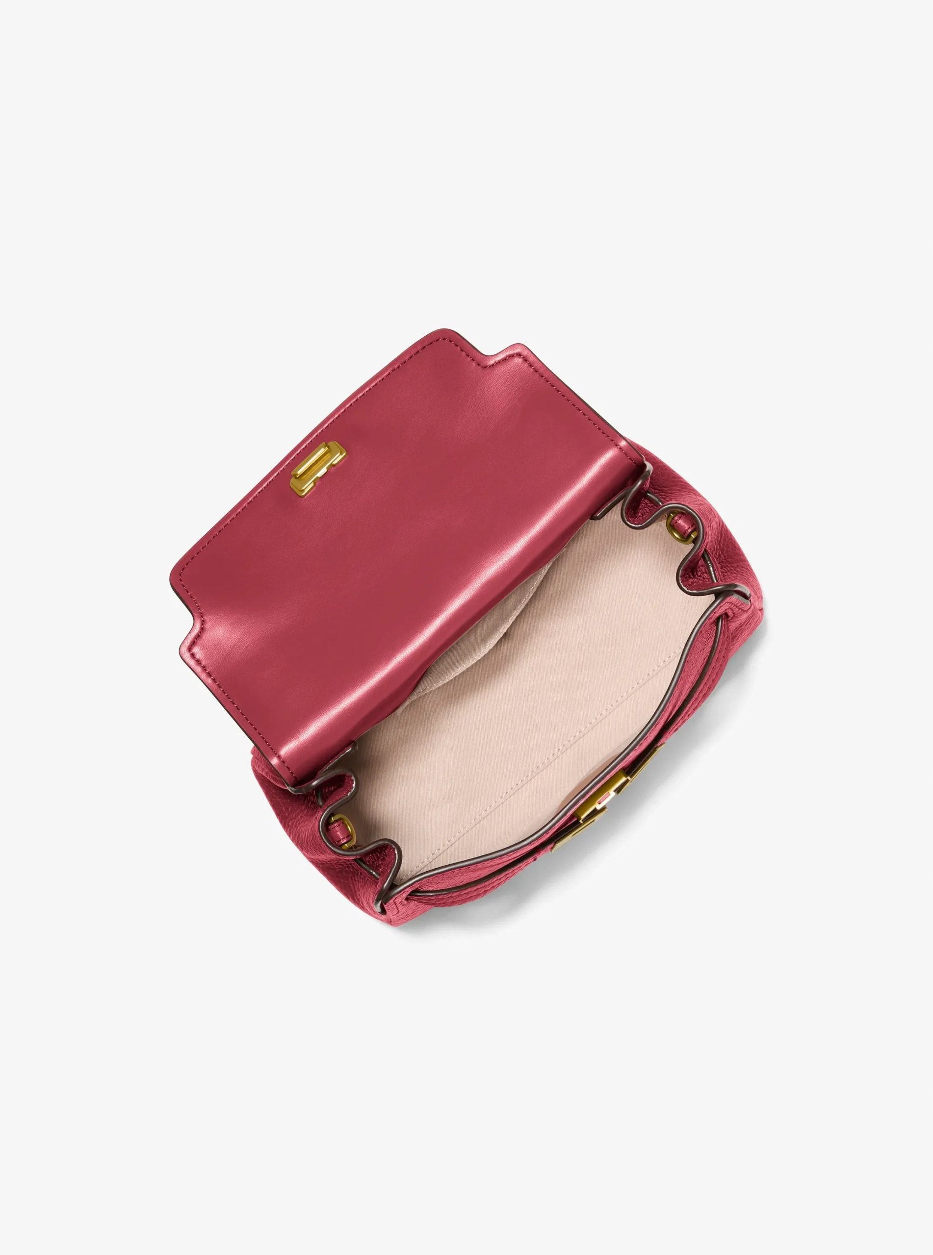 Michael Kors Hamilton Extra-Small Textured Leather Soft Crossbody Bag - Preorder