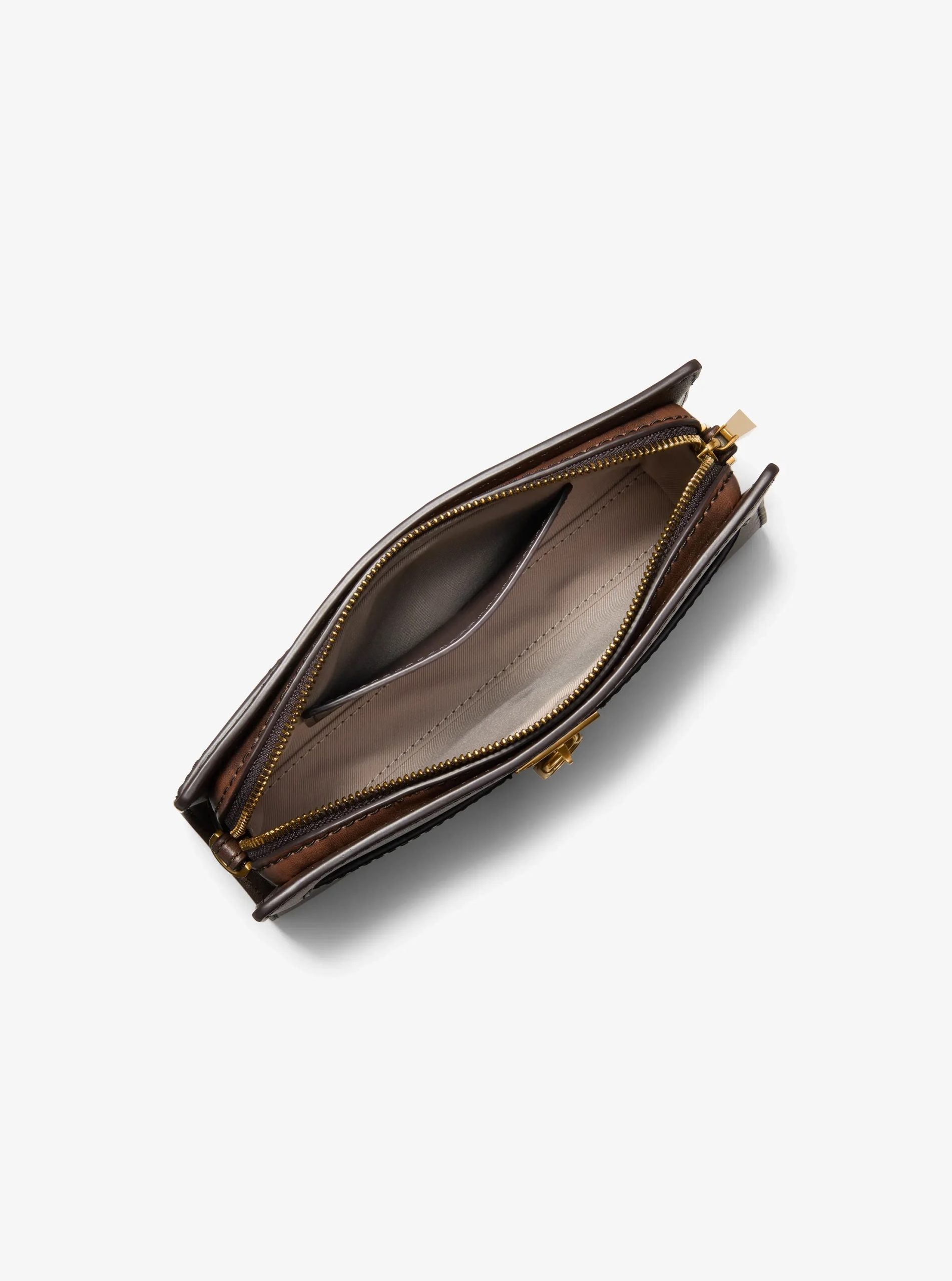 Michael Kors Hamilton Extra-Small Burnished Leather Convertible Crossbody Bag - Preorder