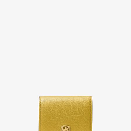 Michael Kors Bryant Small Leather Wallet - Preorder — Chartreuse