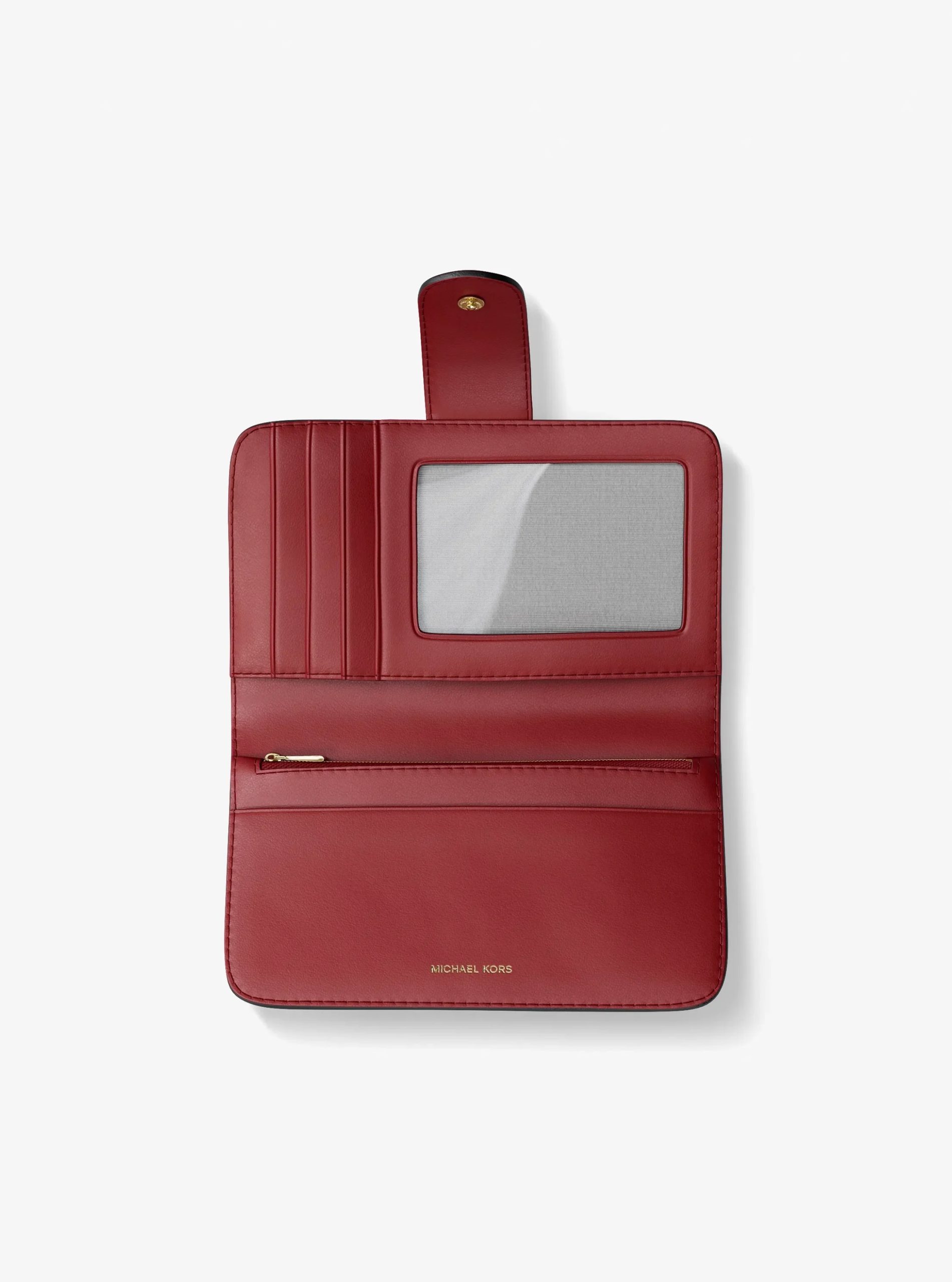 Michael Kors MK Pop Charm Medium Nubuck Wallet - Preorder