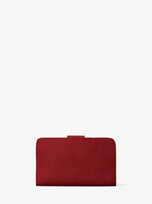 Michael Kors MK Pop Charm Medium Nubuck Wallet - Preorder