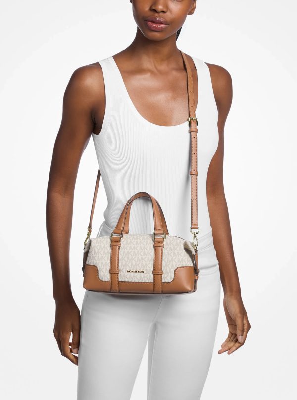 Michael Kors Teddi Extra-Small Signature Logo Slouchy Crossbody Bag - Preorder