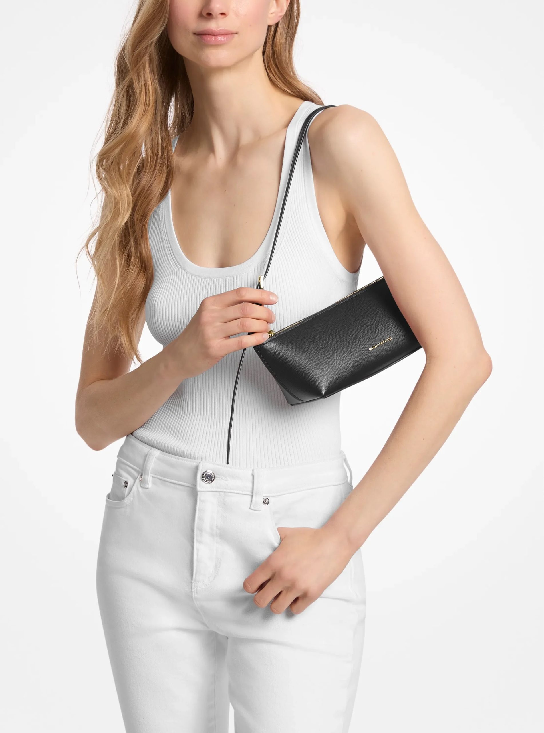 Michael Kors Laila Small Leather Pochette - Preorder