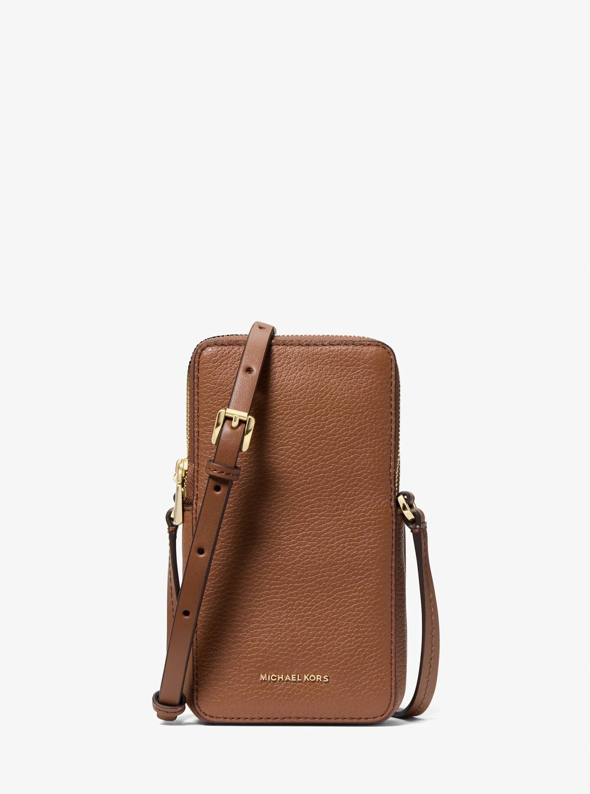 Michael Kors Jet Set Small Pebbled Leather Smartphone Crossbody Bag - Preorder