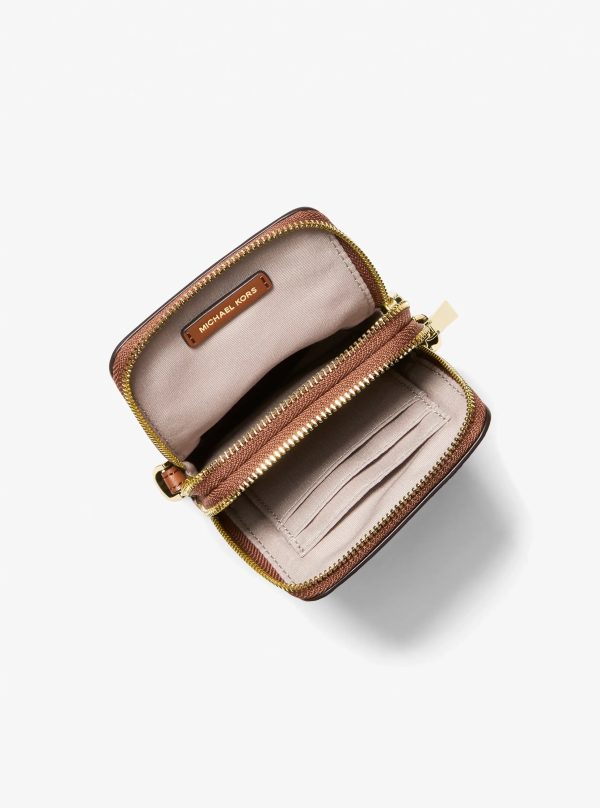 Michael Kors Jet Set Small Pebbled Leather Smartphone Crossbody Bag - Preorder