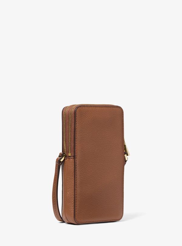 Michael Kors Jet Set Small Pebbled Leather Smartphone Crossbody Bag - Preorder