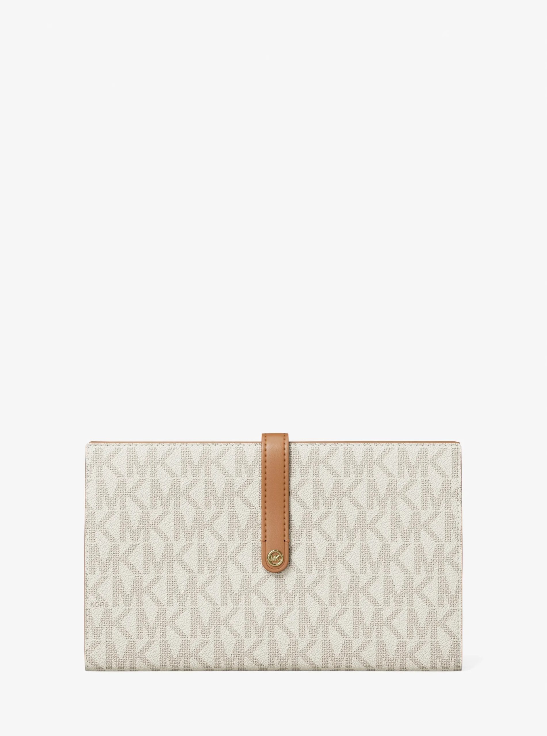 Michael Kors Jet Set Travel Large Signature Logo Wallet - Preorder