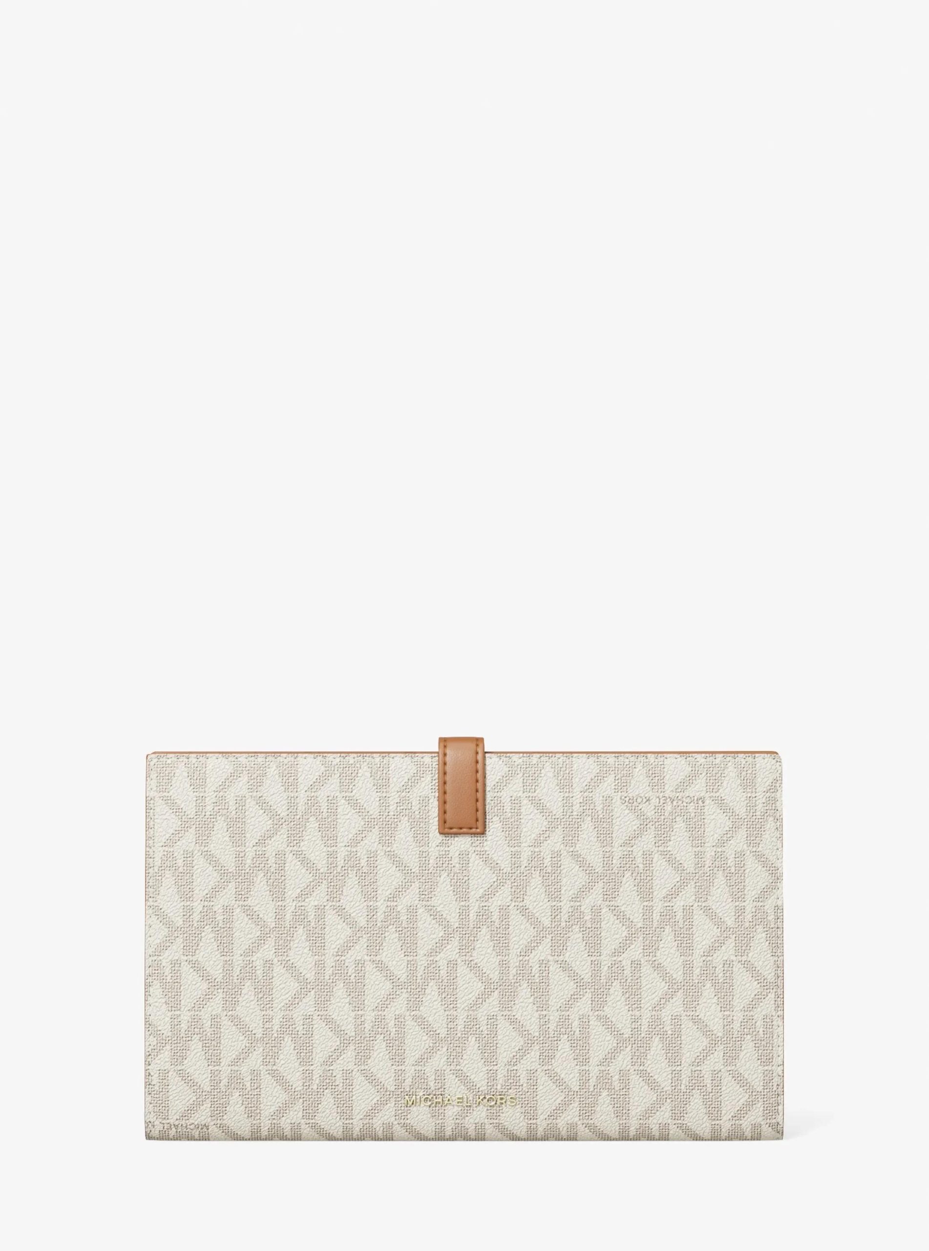 Michael Kors Jet Set Travel Large Signature Logo Wallet - Preorder