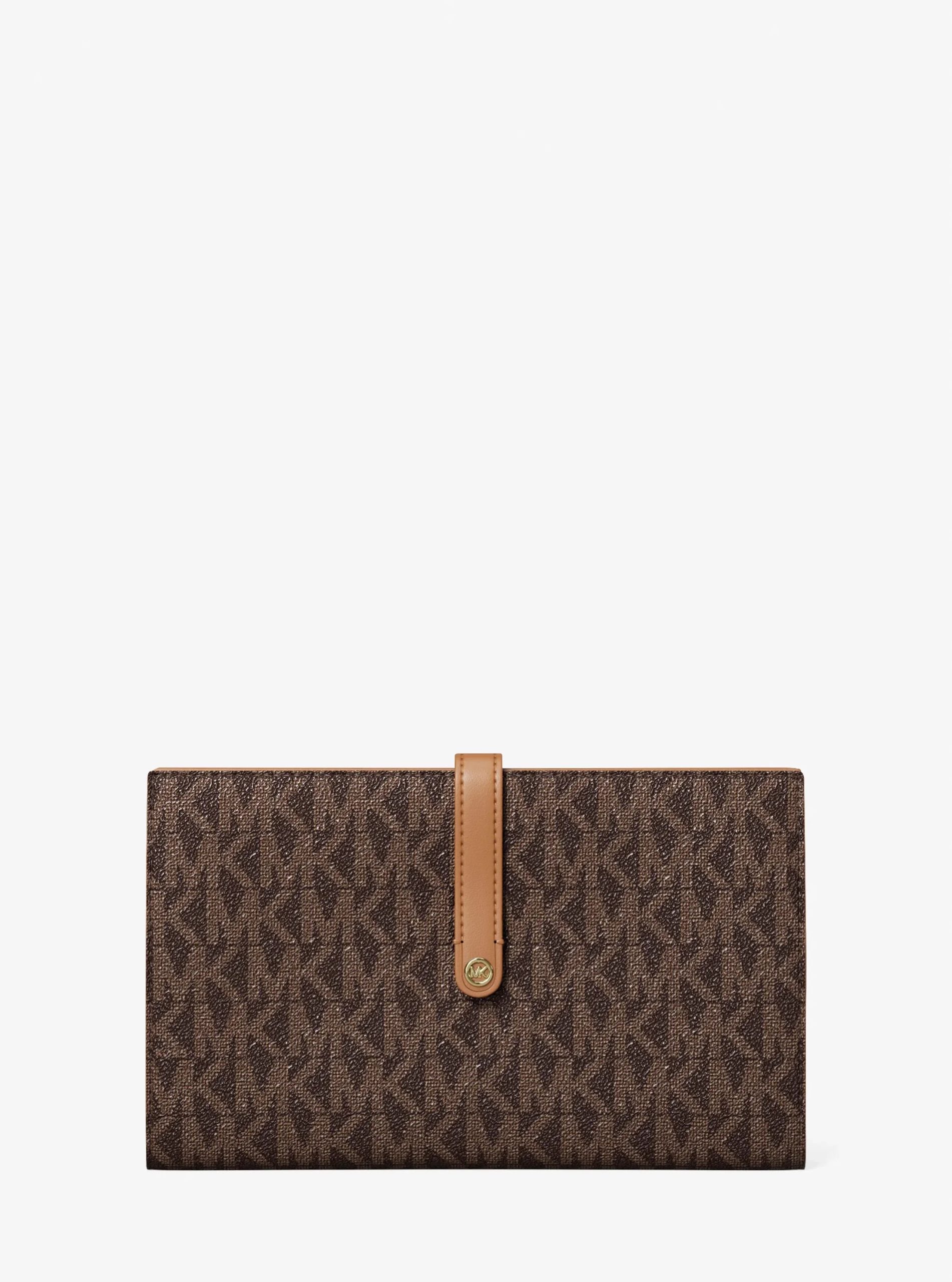 Michael Kors Jet Set Travel Large Signature Logo Wallet - Preorder