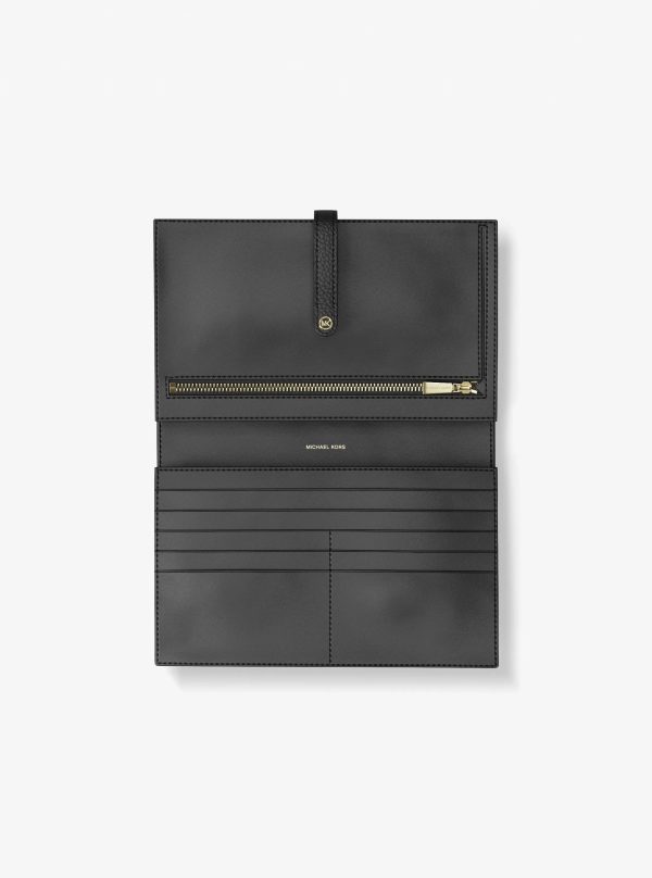 Michael Kors Jet Set Travel Small Pebbled Leather Wallet - Preorder