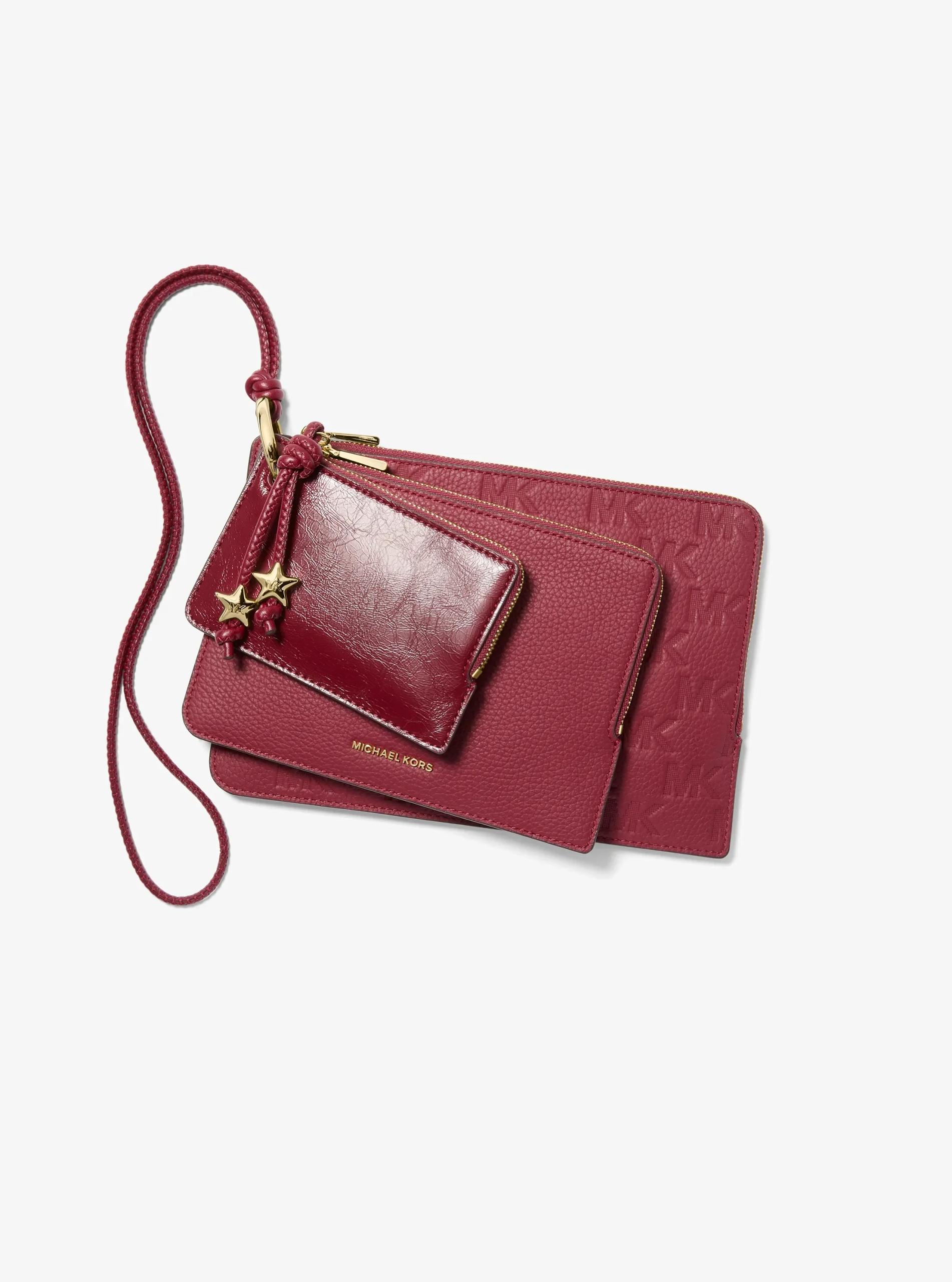 Michael Kors Jet Set 3-in-1 Leather Pouches - Preorder