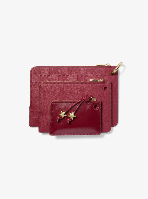 Michael Kors Jet Set 3-in-1 Leather Pouches - Preorder