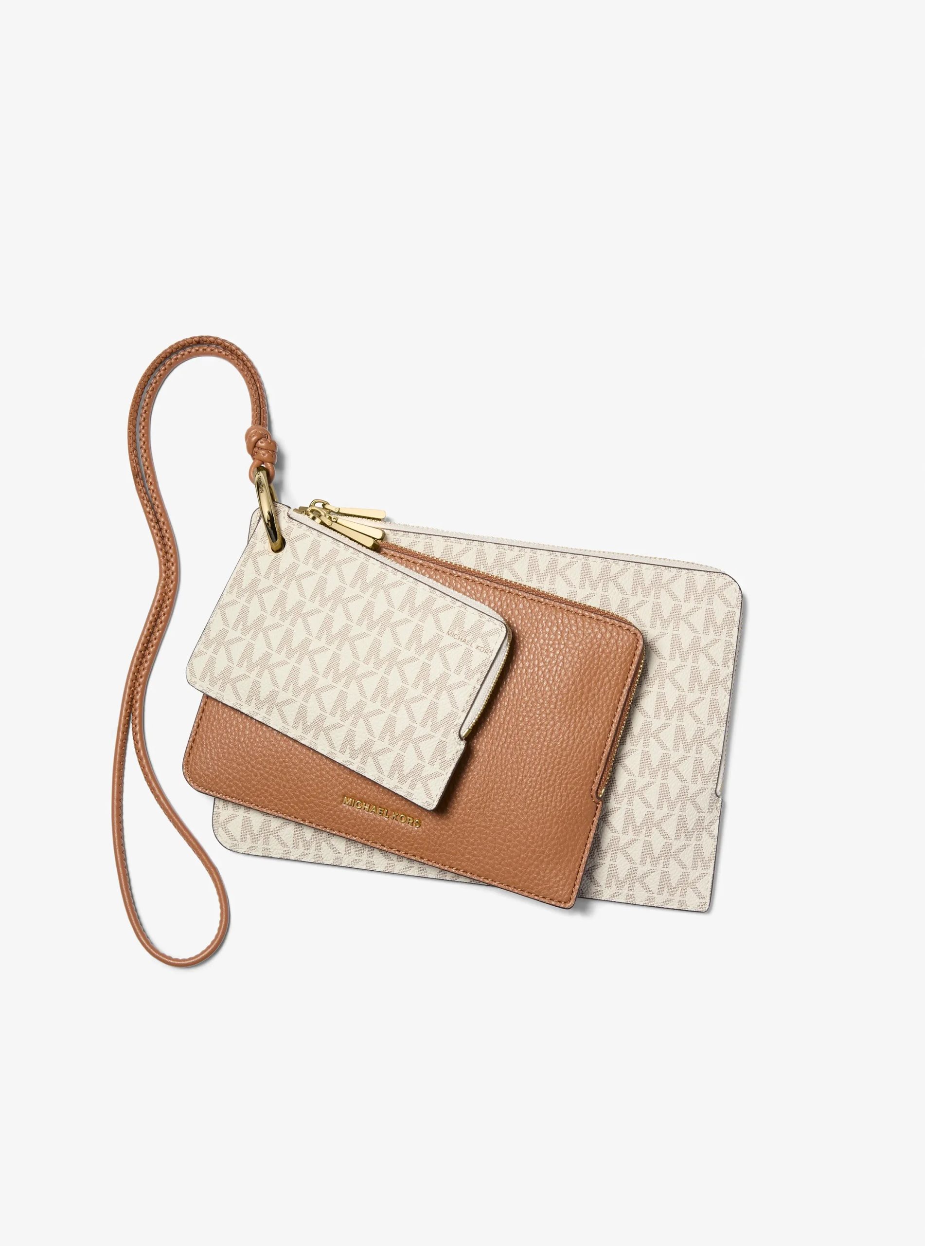 Michael Kors Jet Set 3-in-1 Smooth and Signature Logo Pouches - Preorder