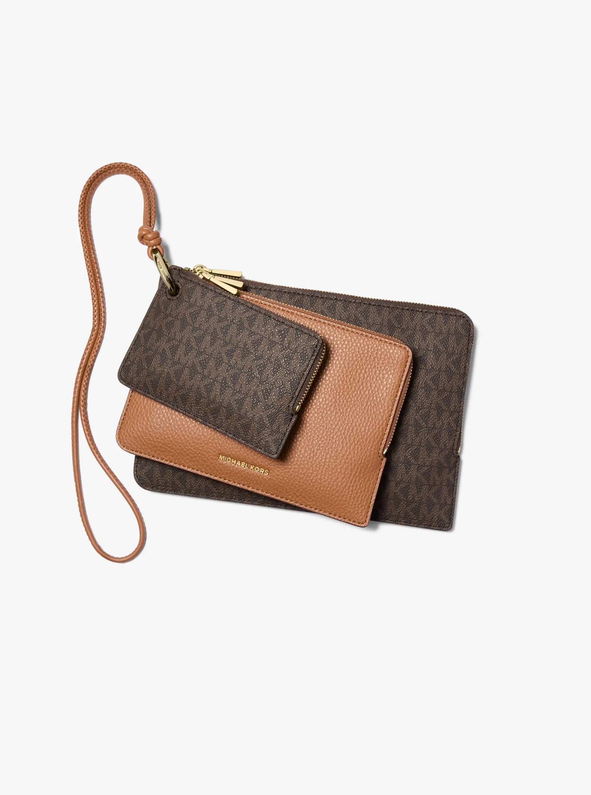 Michael Kors Jet Set 3-in-1 Smooth and Signature Logo Pouches - Preorder